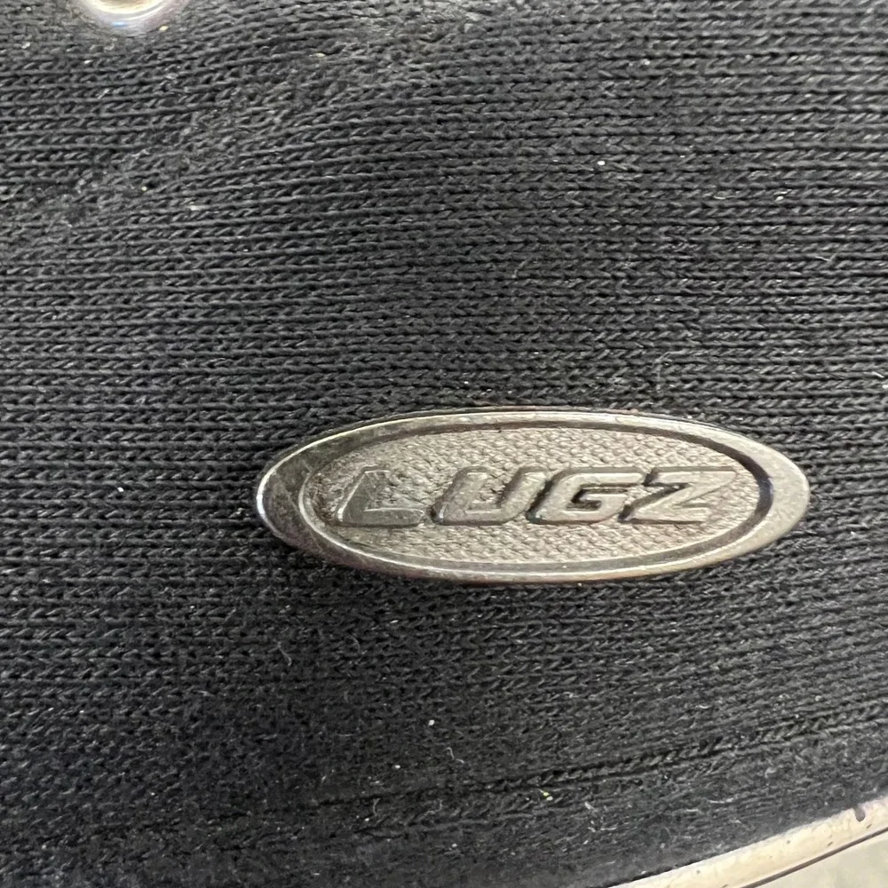 Lugz Mens Black Size‎ 10 Canvas Low Top Sneakers Lace Up Skate Style Streetwear